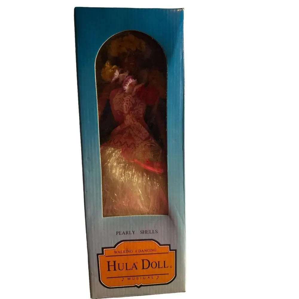 Introducing a beautiful Vintage Hula Doll in a Hawaiian theme with the title 